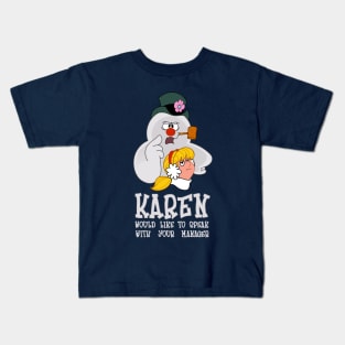 Karen Kristmas Kids T-Shirt